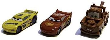 Gertmenian Disney Pixar Indoor Accent Rug - 3x5 Small, Non-Slip, Ideal for Children in Bedroom, Game Room, Classroom, Nursery, or Play Area - 3X Toy Car Lightning McQueen + Mater + Cruz, Red, 32501