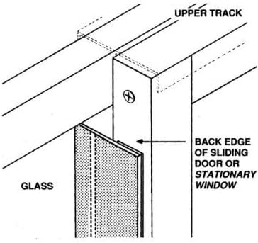Sliding Glass Door Draft Stopper | Energy-Efficient Weatherstripping for Sliding Door Pet Panels | Dog and Cat Door Compatible | Universal Fit & Easy Installation | White, 96" Length