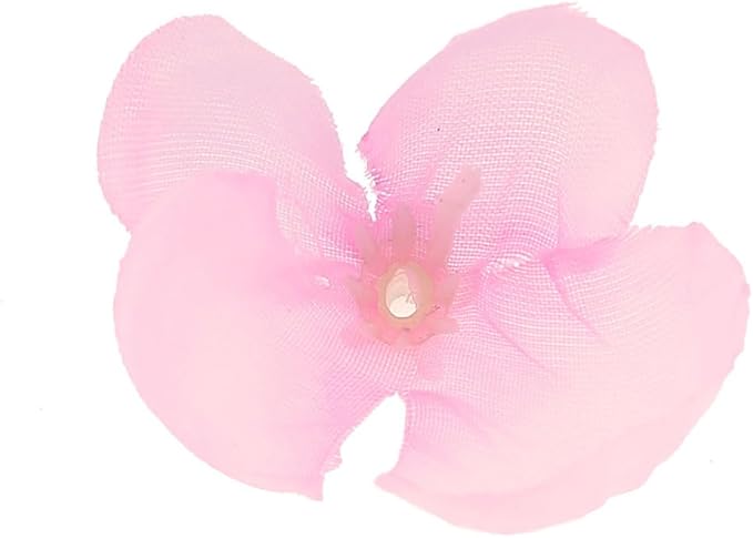 4pcs Large Size 47.2-inch Artificial Fake Wisteria Hanging Flower Garland Silk Flower String Home Party Decoration White Blue Pink Purple (Pink)