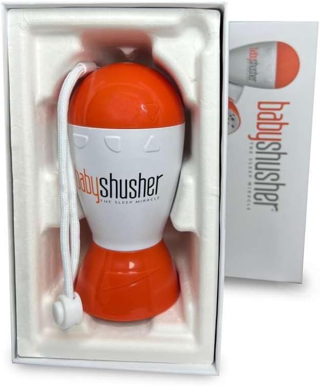 Baby Shusher Portable Sleep Sound Machine – Gift Box Edition, Travel Friendly Baby Soother, Ideal for Baby Showers & Registries