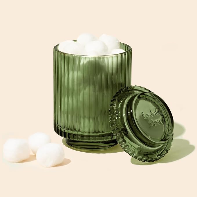 LA JOLIE MUSE Pomegranate & Pine Candle, Candles for Home Scented, Holiday Candle Gifts for Women&Men, Natural Soy Candles, Luxury Jar Candle, 11oz