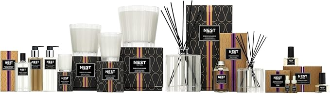 NEST New York Smart Home Fragrance Diffuser Refill Smart Vials, Moroccan Amber - Set of 2 - Designed for NEST x Pura 3 and NEST x Pura 4 Diffusers - Cruelty Free, Vegan