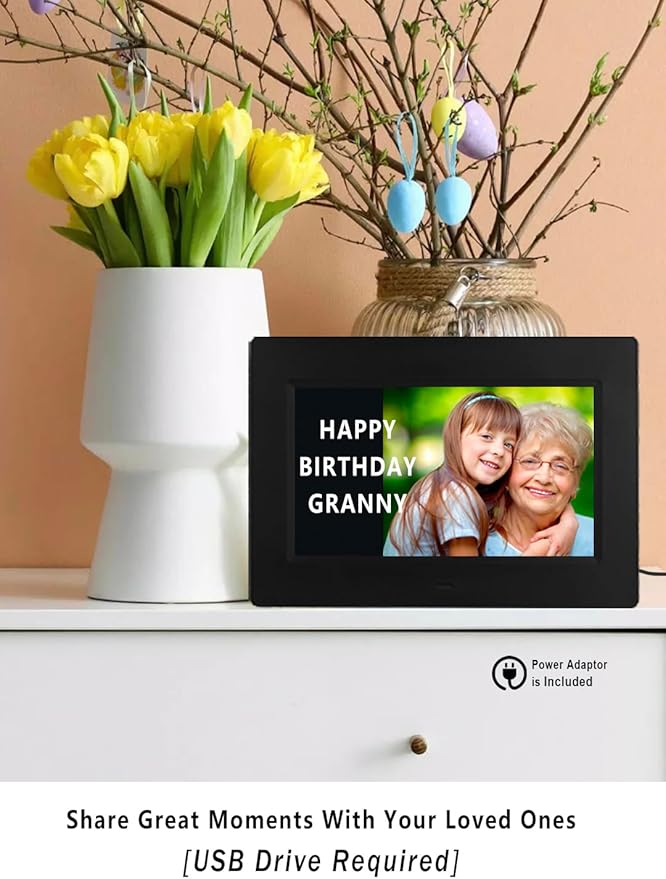 Upgraded Voice-Talking Dementia Clock with Date Time, 27 Alarms Custom Reminders, Sleep Trainer, Large Numbers, Auto DST, 10 Levels Night Dimmer, Digital Calendar Clock for Elderly, with 1.5M Adaptor