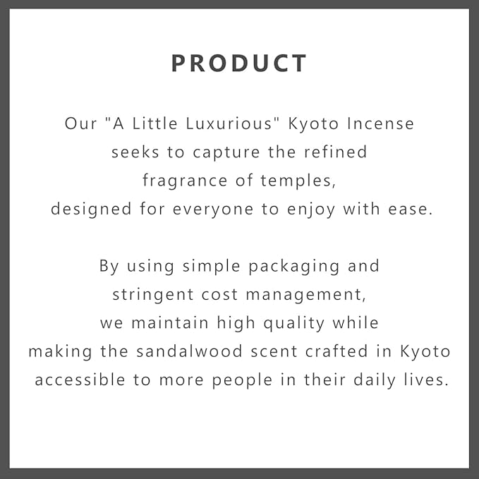 なごみ工房 Kyoto Osmanthus Incense Sticks - Japanese Temple Aroma, Ideal for Relaxation & Meditation, Approx. 60 Sticks (0.044 Pounds) - Premium Quality Incense for Spiritual & Home Use Nagomikobo