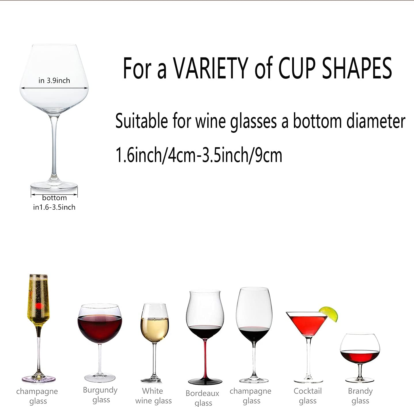 eywlwaar Gold Wine Glass Rack Stemware Holder Wine Glass Holder Wine Glass Hanger 11.8 Inch Long 3 Rows (2Pack-Gold, 3 Rows-2 Pack)