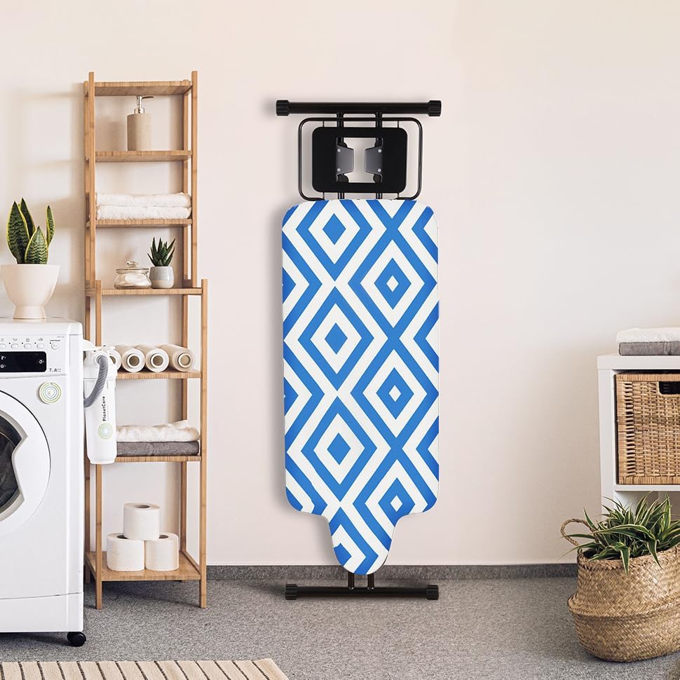 Extra Large Ironing Board Replacement Cover (Blue Rhombus)