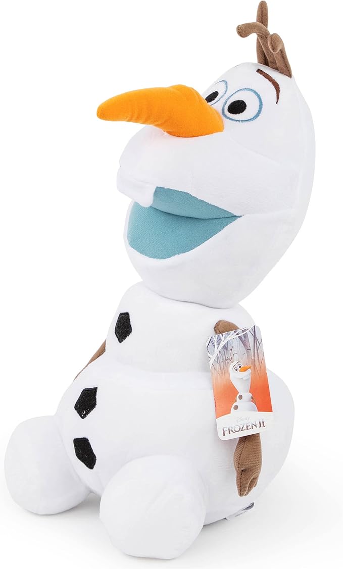 Jay Franco Plusg Pillow Buddy Super Soft Polyester Microfiber| Disney Frozen 2 Olaf 17 inch (Official Disney Product)