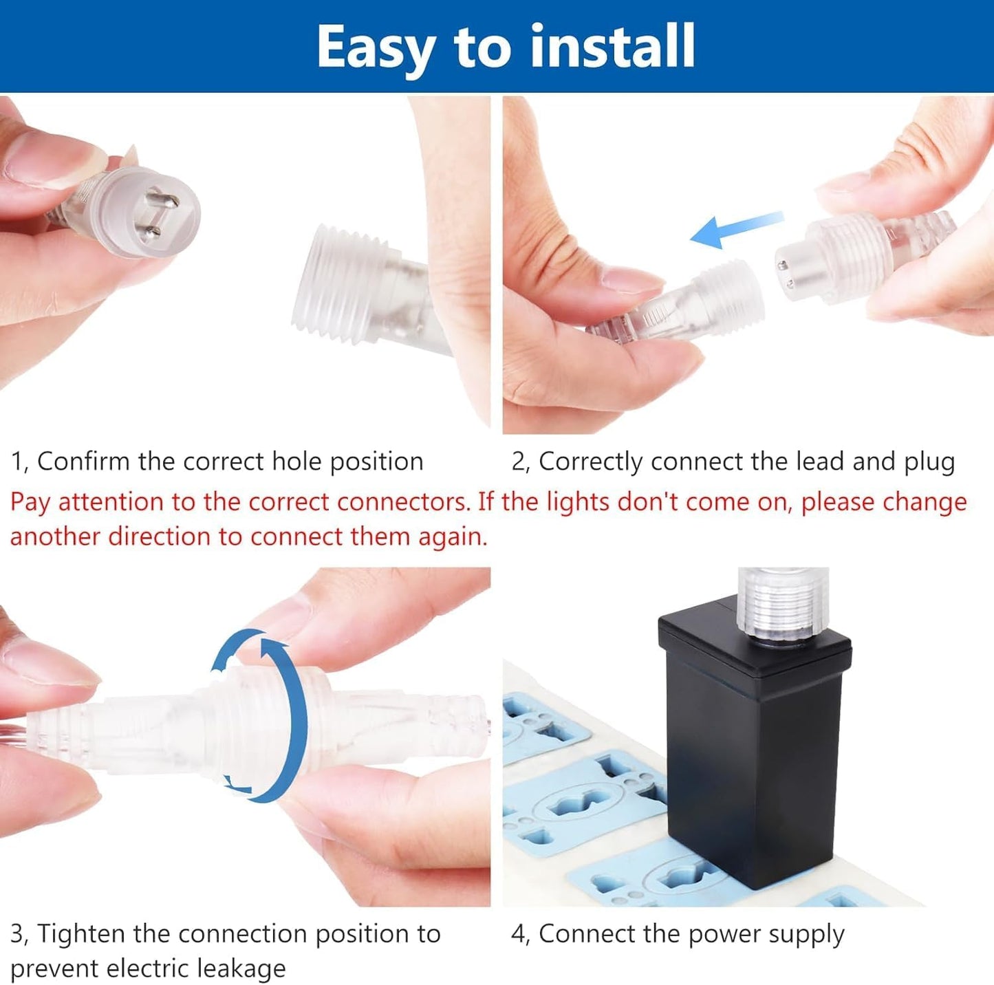 PEMOTech Meteor Shower Lights Outdoor, 38.5ft 15 Tubes 11.8" 540 LED Christmas Lights Outdoor, Snow Falling Icicle Light for Xmas Tree Halloween Decoration Wedding Party Window, Cool White