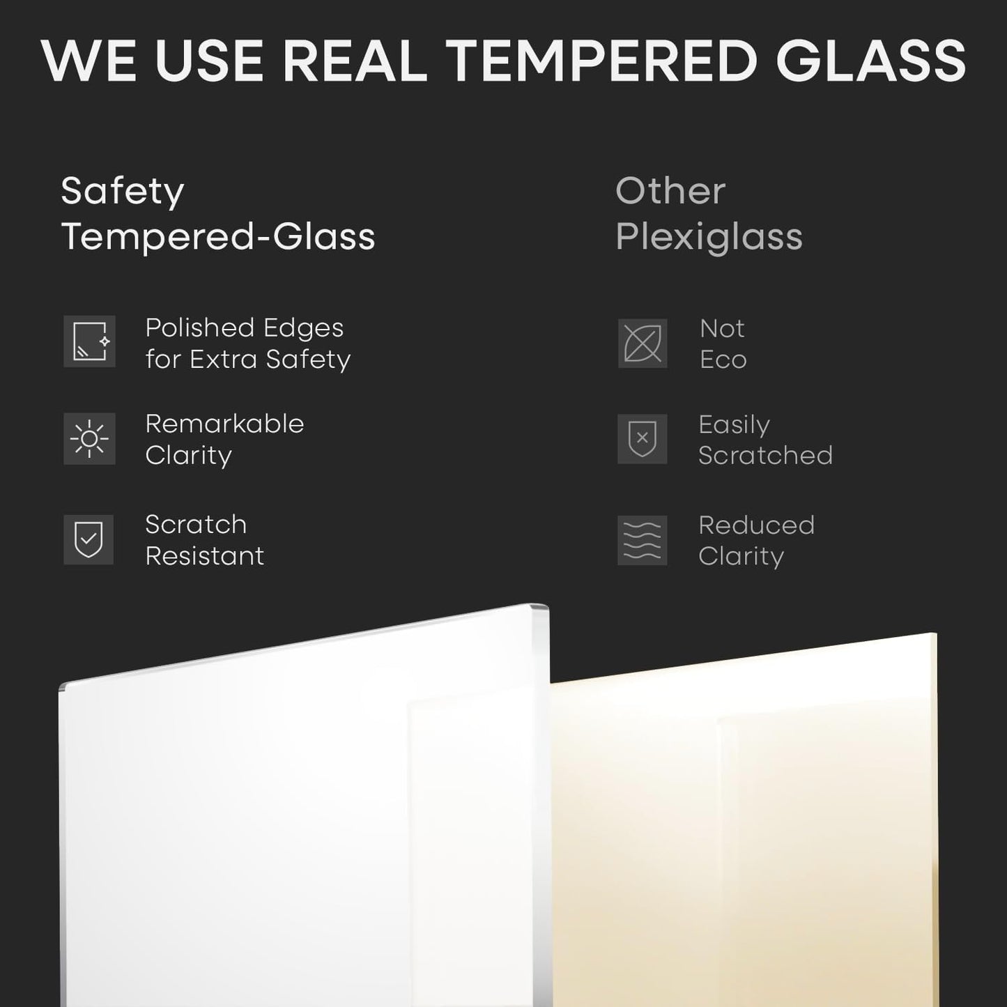 Homeforia A3 Picture Frame White Wood, High-End Oak 11.7 x 16.5 White Poster Frames Matted to 8.3 by 11.7 Photo, 11.7x16.5 Size Wooden Frame with Mat 8.3x11.7 Print, Tempered Glass, Wall Kit, Set of 1