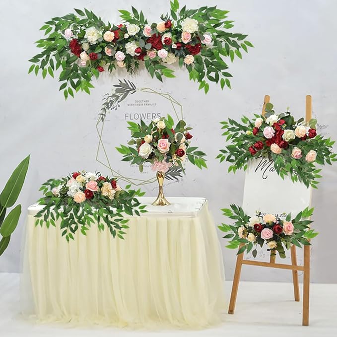 Artificial Italian Ruscus Greenery Stems, 30Pack Faux Green Leaf Garland Branches Hanging Greenery Spray for Wedding Bouquet Arch Table Centerpiece Home Decor (8 Laterals Stems-30Pack)