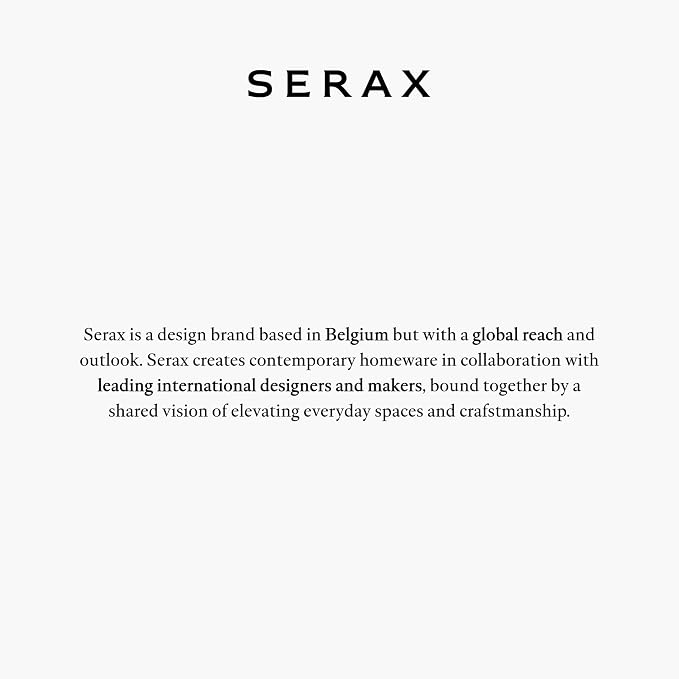 Serax Glass Water Pitcher | Fish & Fish glassware by Paola Navone | Wine Carafe Decanter 28.74 fl oz | Clear Dark Blue Bottle Container, hot & cold Drinks | Fridge Beverage Dispenser, Suitable as Vase