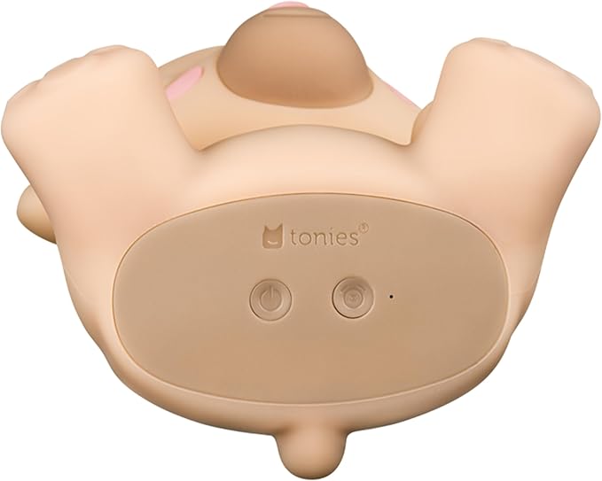 Tonies Night Light - Sleepy Bear Audio Play Character from Sleepy Friends | Warm Glow | 75 Minutes of Beautifully Composed Melodies | Record Your Own Bedtime Stories