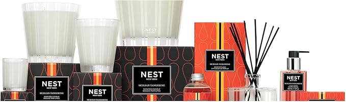 NEST New York Smart Home Fragrance Diffuser Refill Smart Vials, Sicilian Tangerine - Set of 2 - Designed for NEST x Pura 3 and NEST x Pura 4 Diffusers - Cruelty Free, Vegan