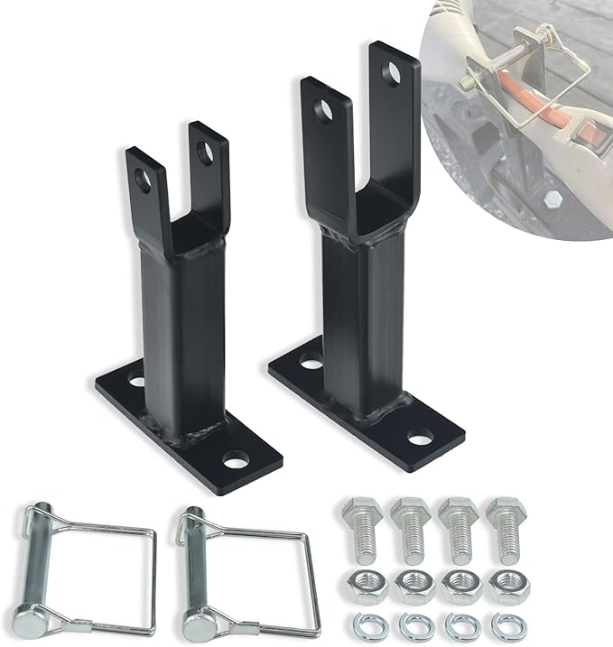 AMTHKNO Heavy Duty W/Hardware Racks Holder Carrier for Weeder/Extended Trimmer or Straight Shaft Weed-Eater, Lockable Racks, Trailer Trimmer Rack, W-eed Eater R ack - Securely/Transport Trimm-ers