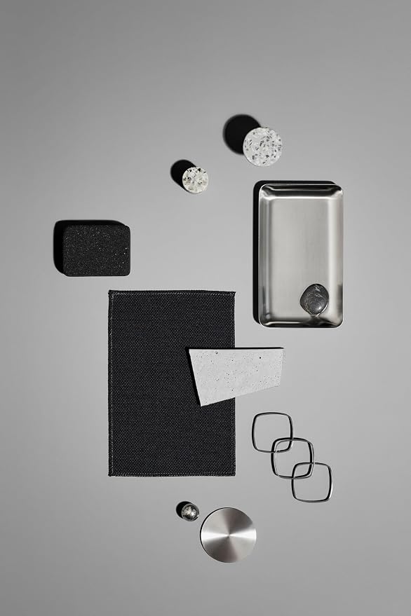 Blomus Ponto Wall Hooks - Set of 4 Black - Polystone