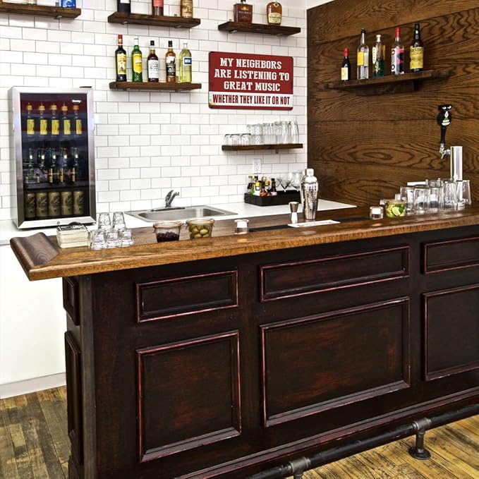 Yniaun Decor Vintage Home Bar Man Cave Room Decor for Wall/Porch Funny Garage Metal Tin Sings for for House Patio/Yard/Kitchen Accessories/Gitfs