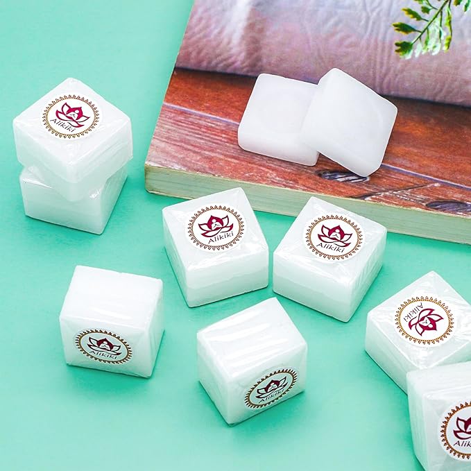 100% Pure Natural Camphor Tablets - (140 Gram,18 Tablets) Camphor Blocks for Aromatherapy, Odor Elimination, Puja - Alcanfor en Bloques, Alcanfor Cubes, Alcanfor en Bolitas, Kapoor for Pooja