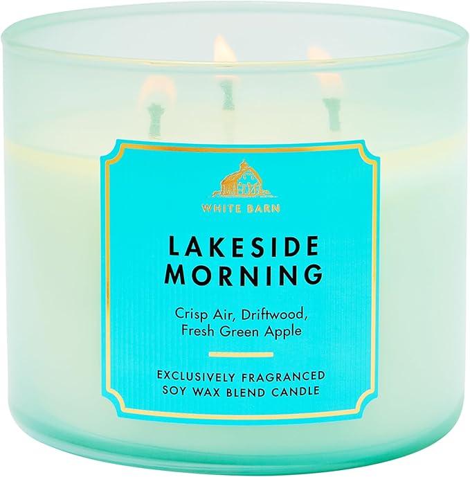 Bath & Body Works Lakeside Morning 3-Wick Candle