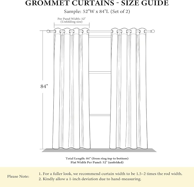 NICETOWN Navy Blue and Cream Boho Curtains 102" Long, Embroidered Linen Textured Floor to Ceiling Drapes with Antique Bronze Grommets, Light Filtering Window Treatment for Living Room, 2 Panels