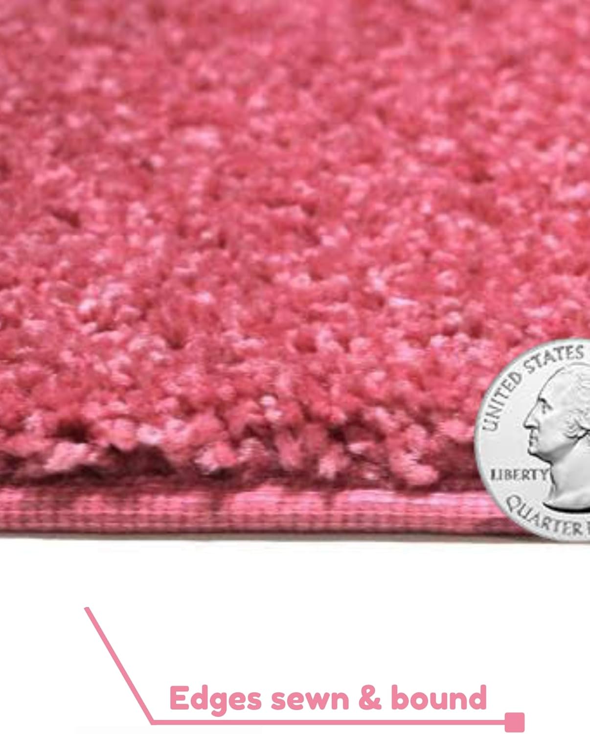 KOECKRITZ Soft and Colorful Kids Classroom Area Rugs (Passes Flammability Pill Test) Many Sizes and Bright Colors to Select from (6' Round, Glamour)