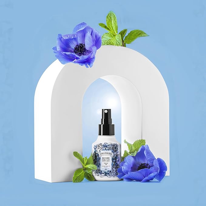 Poo-Pourri Before-You-Go Toilet Spray, Fresh Air, 2 Fl Oz - Jasmine, Fresh Air and Mint