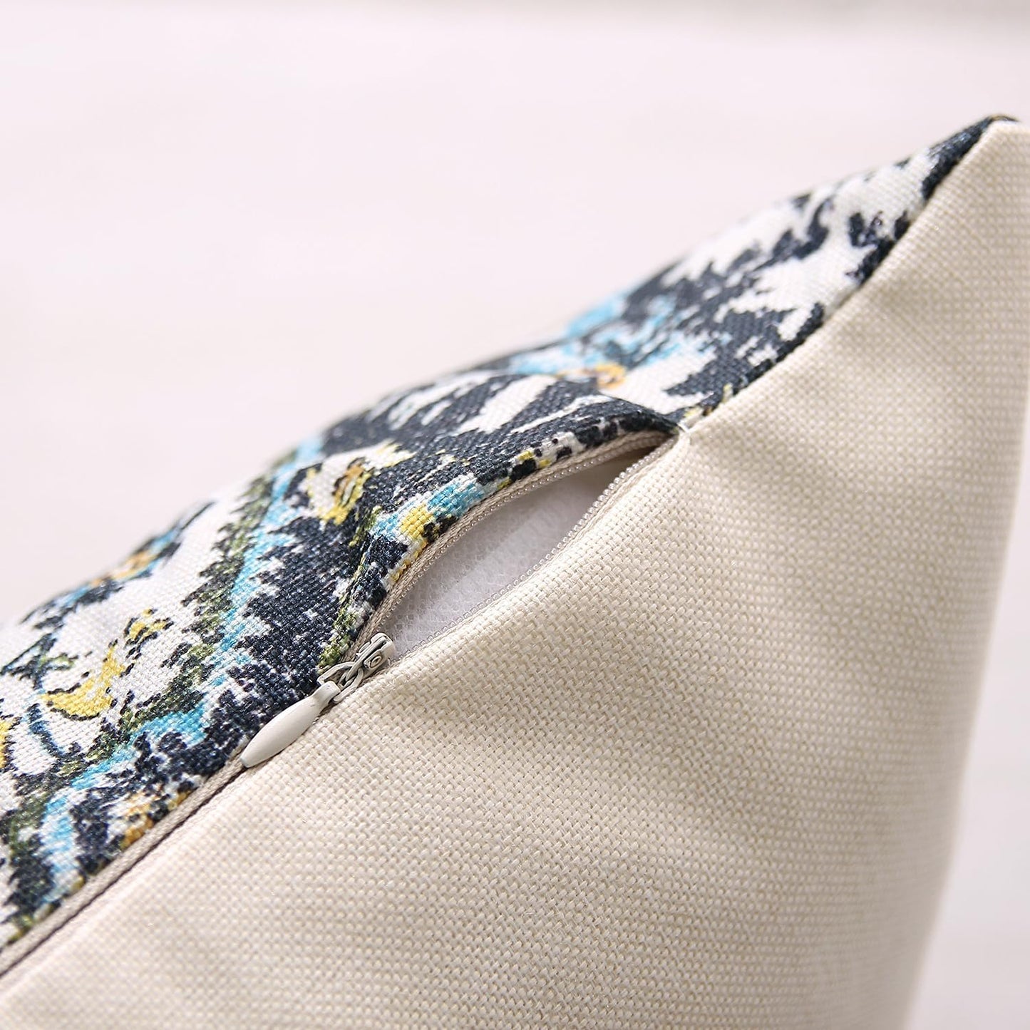 Outdoor Waterproof Pillow Covers 12X20 Set of 2 Bohemian Vintage Carpet Pattern Pillow Covers Green Blue Ethnic Design Decorative Farmhouse Cushion Case for Couch Garden