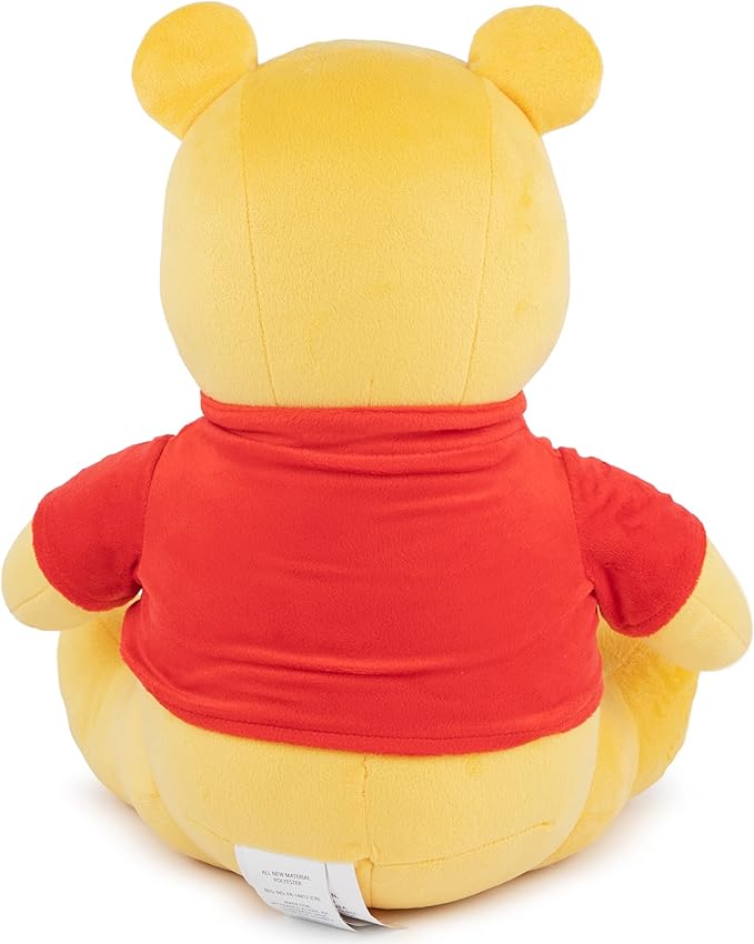 Jay Franco Disney Winnie The Pooh Pillow Buddy - Super Soft Polyester Microfiber, 16 inches (Official Disney Product)