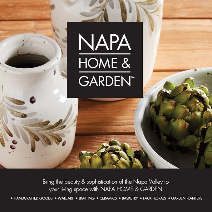 Napa Home & Garden Oudh Noir 6-Wick Candle Tray Black