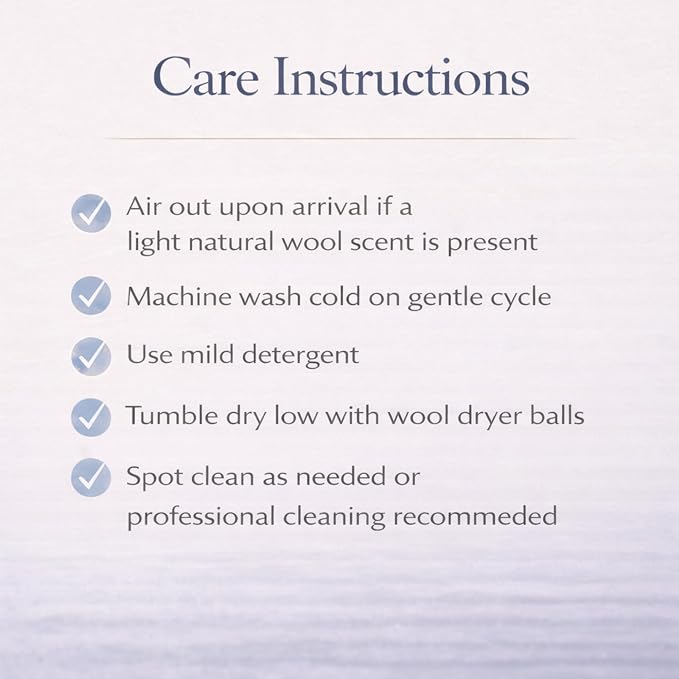 Continental Bedding Wool and Down Alternative Pillow Medium Support Australian Wool and Microfiber Blend 300 Thread Count 100% Cotton Cover