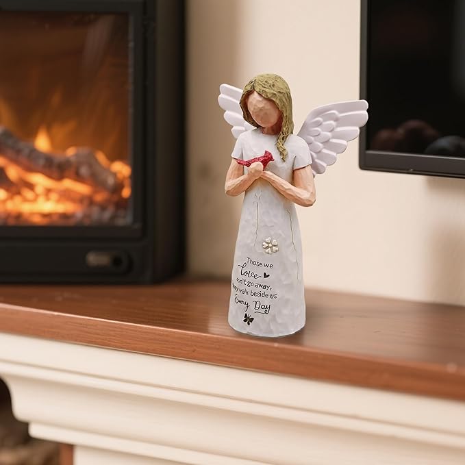Cardinal Gifts for women, Sympathy Gifts for Loss of Loved One, Cardinal Decor, Grief Gift for Women, Loss of Father Sympathy Gift, In Memory of Loved One Gifts, Sculpted Hand-Painted Figurine