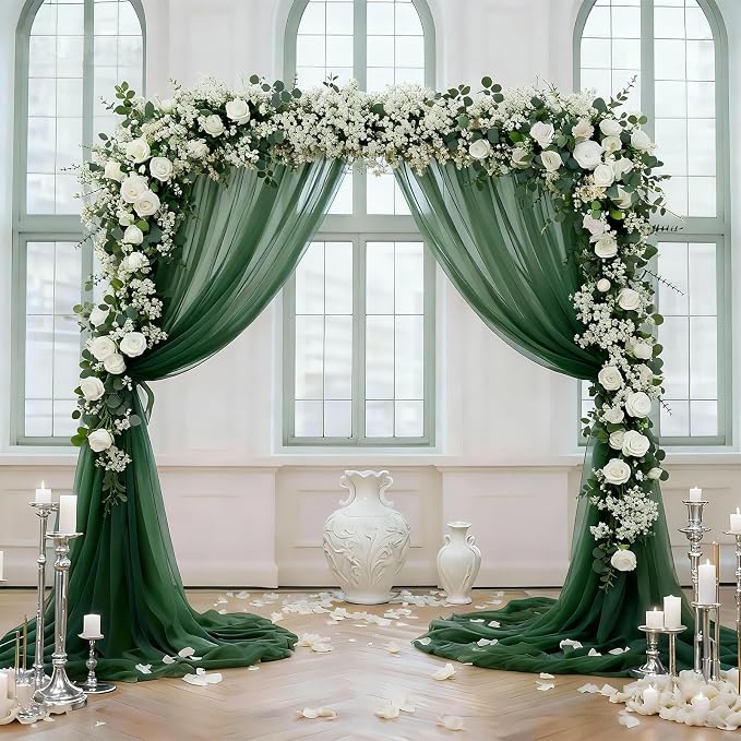 110pcs Mixed Faux Greenery: Real Touch Babys Breath Artificial Flowers Bulk, Eucalyptus Stems & Frosted Silver Dollar for Rustic Wedding Decor, Boho Farmhouse Table Centerpieces