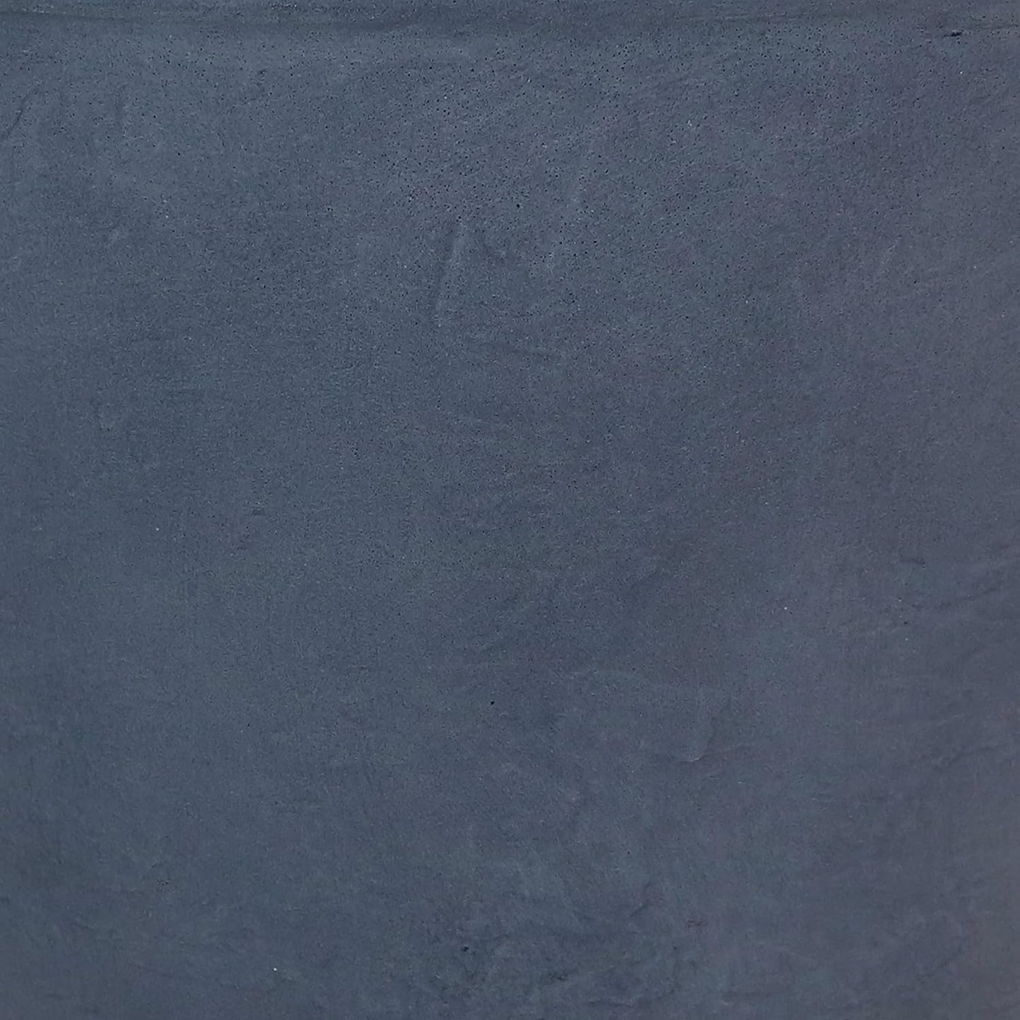 Sunnydaze 20-Inch Anjelica Large Plastic Pot for Plants - Outdoor Polyresin Round Planter with Drillable Drainage Holes - Slate - 4pk