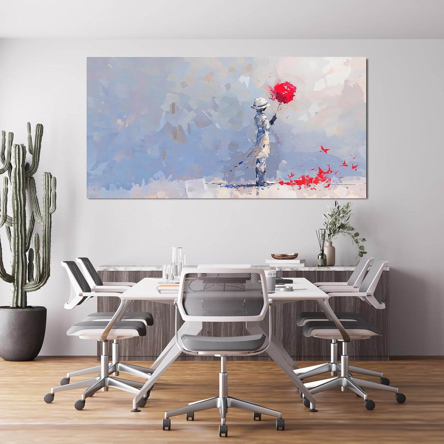 Large Canvas Wall Art Decor Modern Minimalist Wall Art Decor Wall Pictures For Living Room Artwork for Walls Ocersized Colorful Wall Art Decorations Bedroom Office Home Wall Decor Prints 29" X 58"