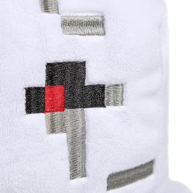 Minecraft Ghast Plush Stuffed Pillow Buddy - Super Soft Polyester Microfiber, 15 inches (Official Minecraft Product)