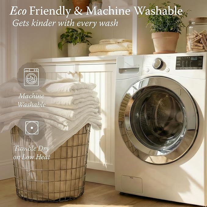 Threadmill Summer Muslin Twin Blanket | 4 Layer 100% Cotton Gauze Blanket | Pre Washed, Soft and Breathable Muslin Throw Blanket | Ideal for All Seasons | Lightweight Picnic Blanket| Natural