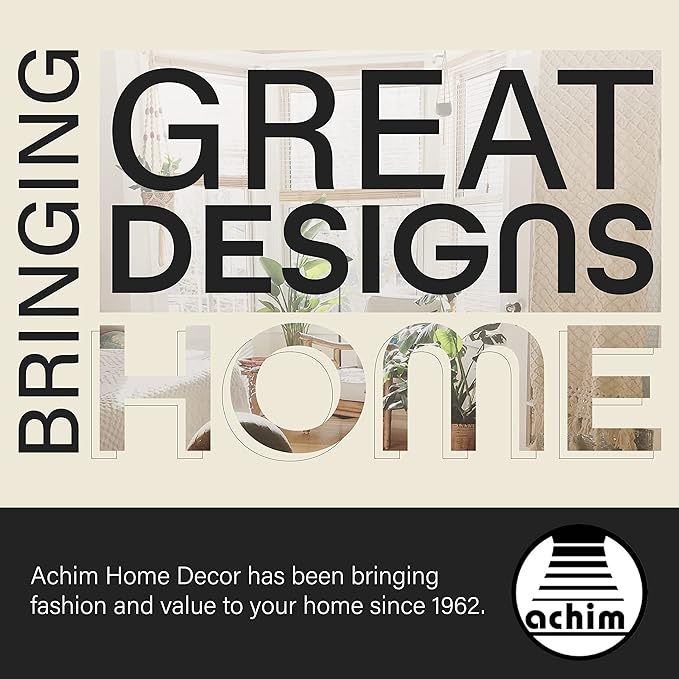 Cordless Light Filtering Mini Blind - 33 Inch Width, 48 Inch Length, 1" Slat Size - Pearl White - Cordless GII Morningstar Horizontal Windows Blinds for Interior by Achim Home Decor