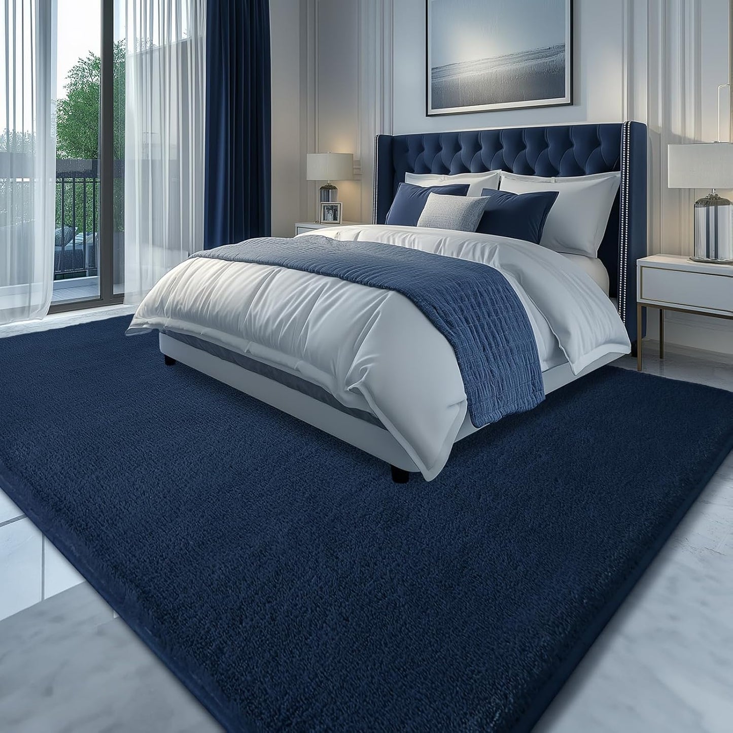 Sour Lemon 8x10 Area Rugs for Living Room, Soft Large Area Rug Fluffy Rugs for Bedroom,Machine Washable Area Rug Non Slip Carpet Rug for Living Room Playroom Kids Room Home Decor