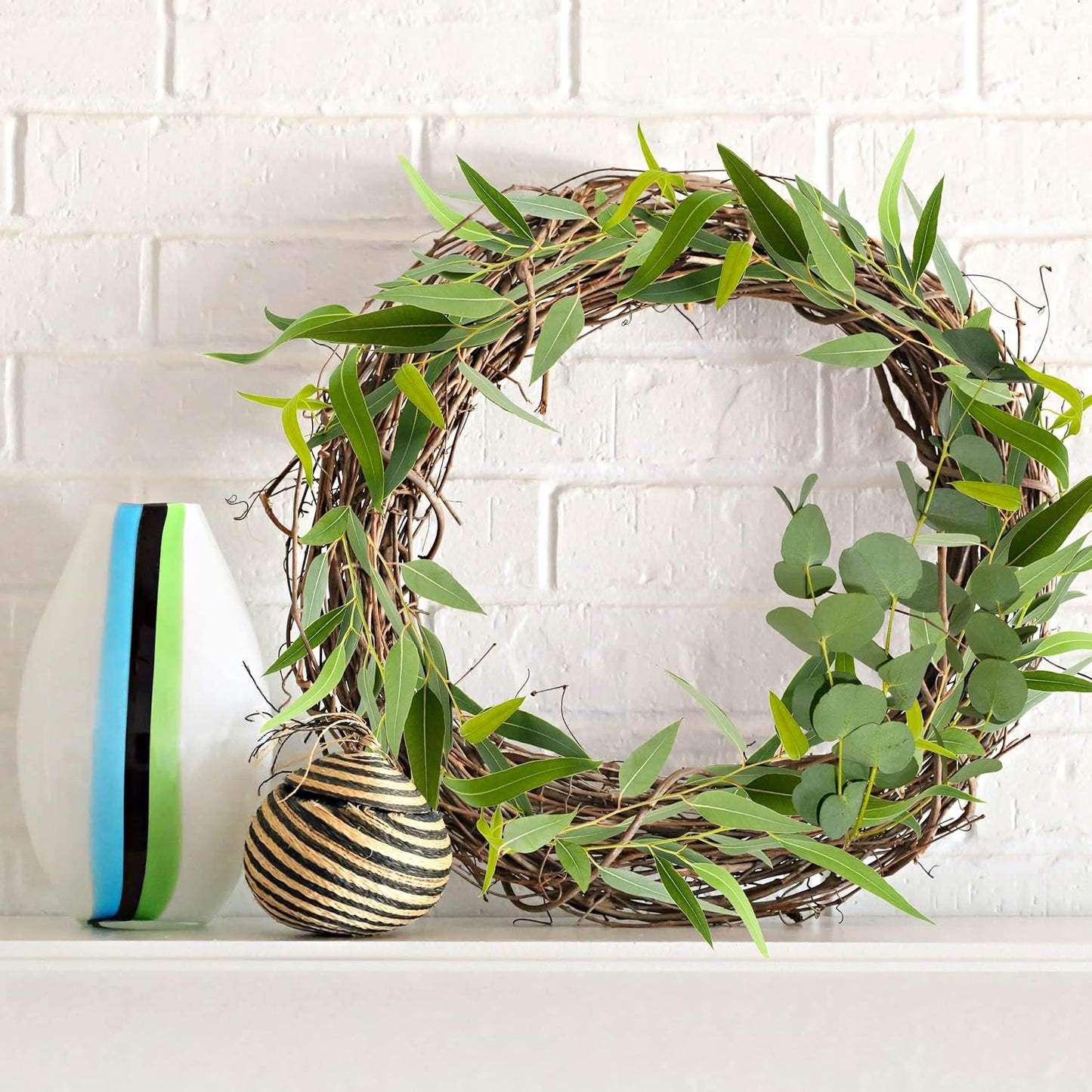 18" Natural Grapevine Wreath by Ashland - Ready-to-Decorate Rustic Home Decor for Weddings, Birthdays, Parties, and Holidays - Bulk 15 Pack