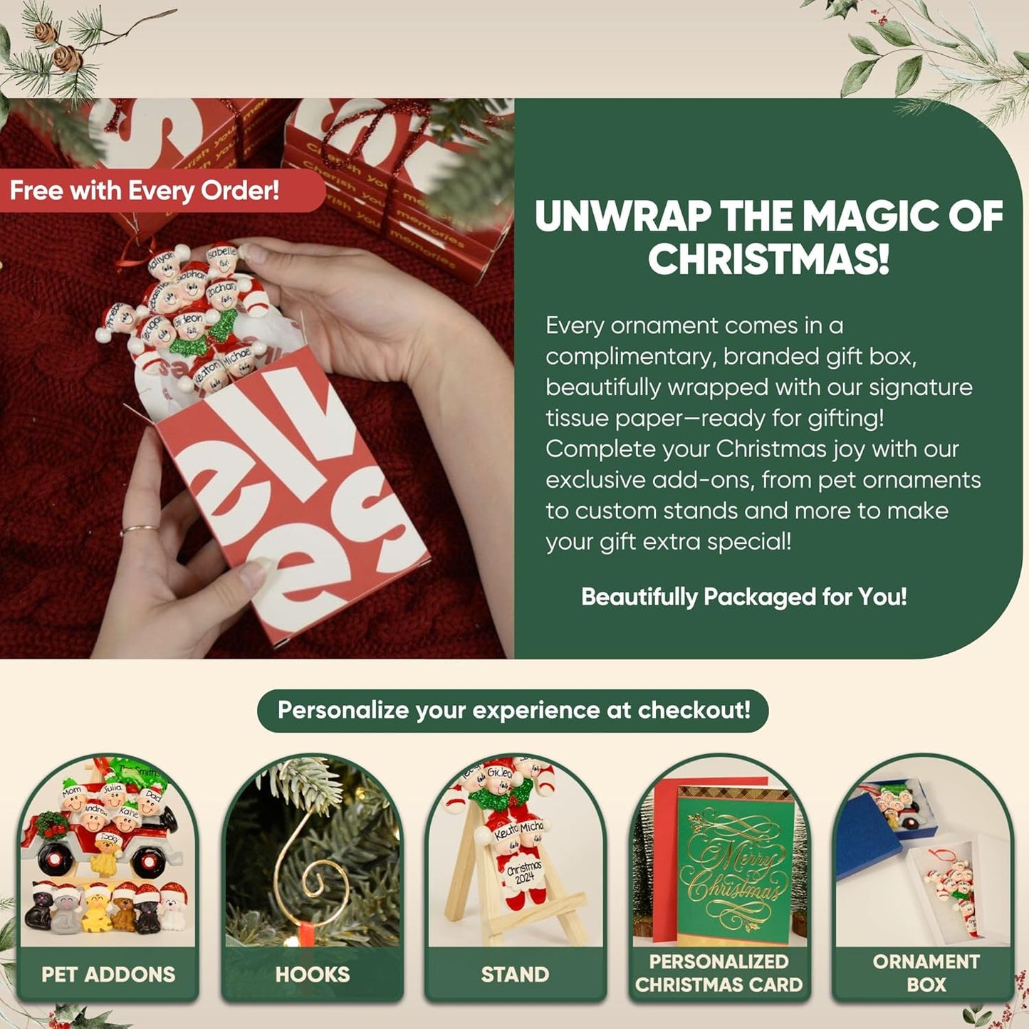 3D Personalized Our First Christmas Ornament 2025 Fireplace Couple Ornaments Mantle Couples Ornament 2025 Family of 2 Stockings Unique for a Couple Ornaments Couples Unique Gifts