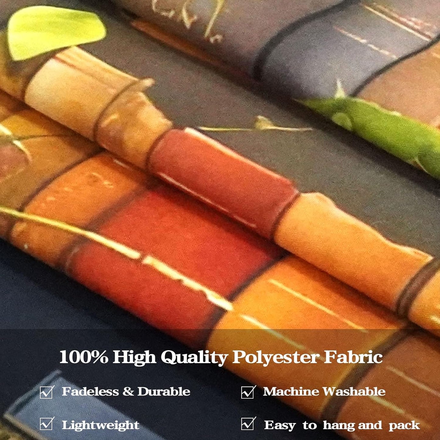 Accnicc Plant Cat Bookshelf Tapestry Botanical Floral Flower Cats Book Tapestries Wall Hanging Vintage Library Large Tapestry for Bedroom Living Room Dorm 80 x 60 inch