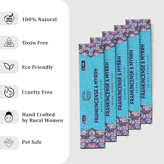 Raajsee Frankincense Sticks (180 gm), Incense Sticks (Pack of 12)