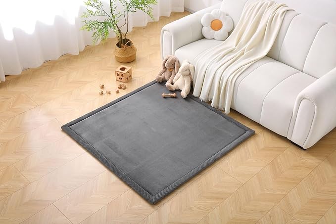 Hakuna Matte Cloud Play Mat - Dark Gray (1.27 x (1.27 m)