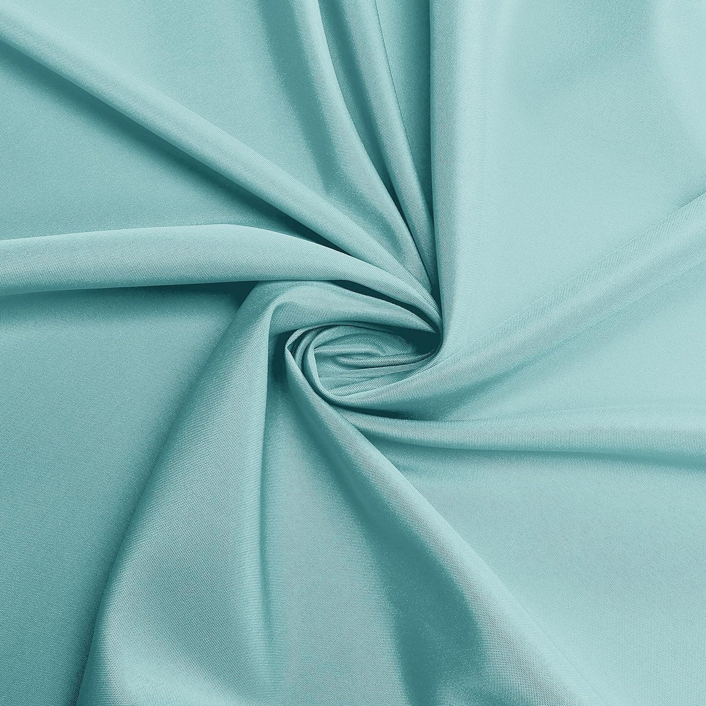 sancua Rectangle Tablecloth - 60 x 102 Inch - Stain and Wrinkle Resistant Washable Polyester Table Cloth, Decorative Fabric Table Cover for Dining Tables, Buffet Parties and Camping, Turquoise