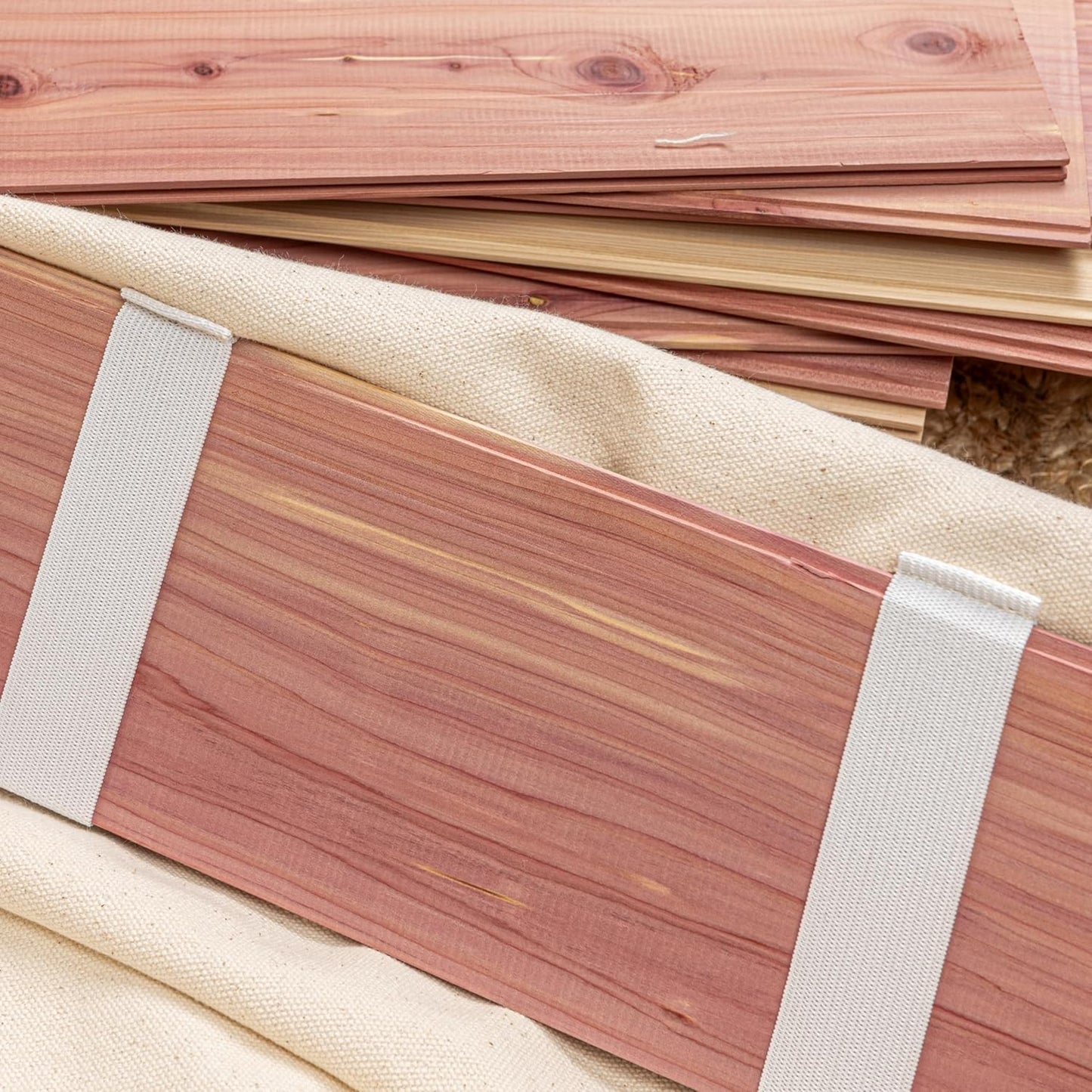 Household Essentials Cotton Canvas Under Bed Clothing and Linen Storage Bag | Natural