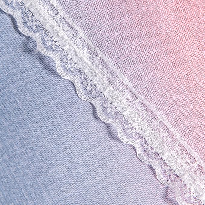 XiDi Curtains for Girls Bedroom Kids Room Unicorn Princess Theme Home Decor 72 inches Length Grey/Pink/Purple, W52 X L72 2 Panels