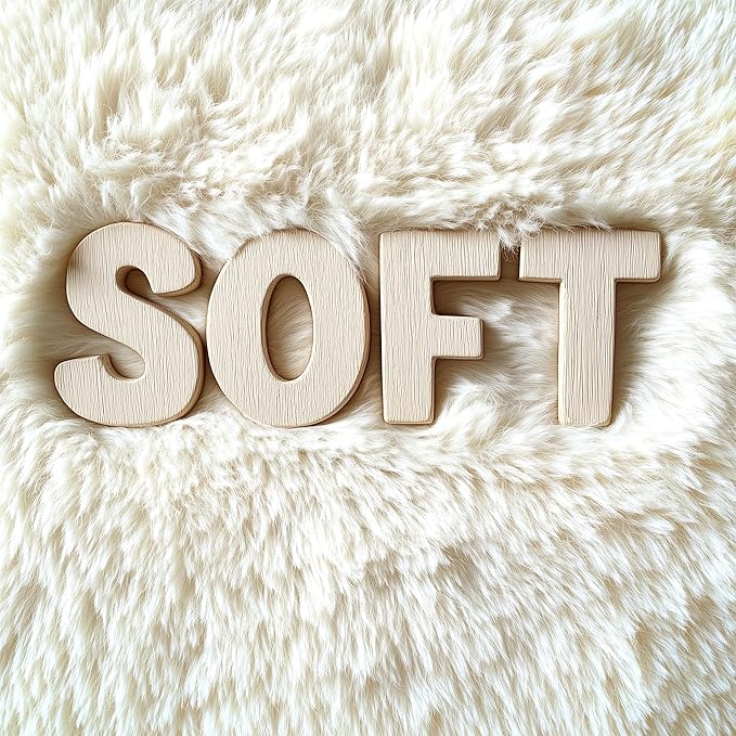OLANLY 5x12 Machine Washable Large Area Rugs for Living Room, Bedroom, Soft Fluffy Shaggy Bedside Rug, Indoor Floor Carpet for Kids Girls and Boys, Dorms, Nursery, Home Decor Aesthetic, Ivory