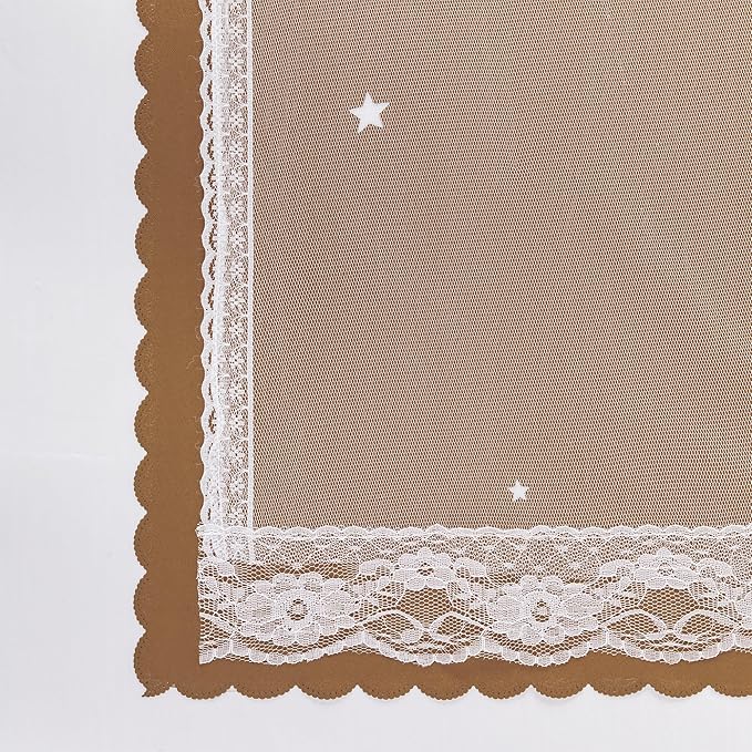 XiDi Black Out Curtains for Bedroom Windows, Girls Room Decor, Unicorn Theme for Kids, Living Room - 63 Inches Long 52 Inches Wide, 2 Panel, Brown