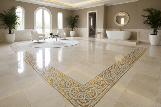 Decorative Floor Borders for a Luxury Feel