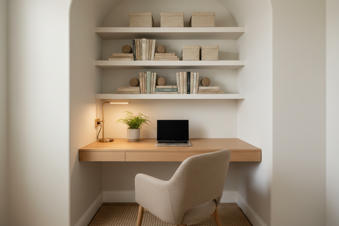 Designing a Productive Micro-Office Nook: Big Results from a Small Space