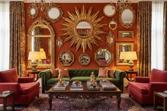 Maximalist Mirrors as Statement Art Pieces: How to Make Your Walls Unforgettable